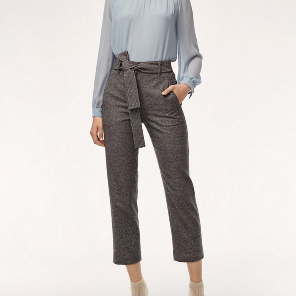 Aritzia Wilfred Jallade (Tie Front) Pants